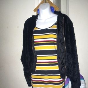 Cute Night Out Furry Jacket!